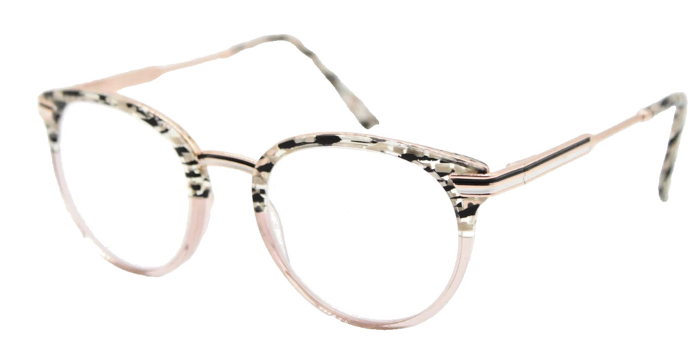 L.A.M.B. LA087 B45 BLACK ROSE GOLD EYEGLASSES 50-21-135 AUTHENTIC FRAME